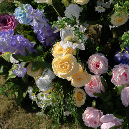 Aglaia：2026 New Popular Wedding Party Event Background Floral Arch Decoration (Including Frame)