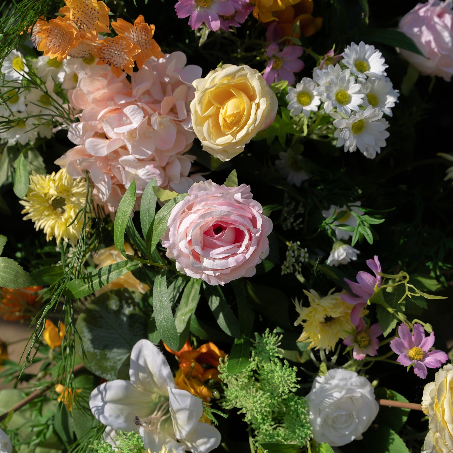 Aglaia：2026 New Popular Wedding Party Event Background Floral Arch Decoration (Including Frame)