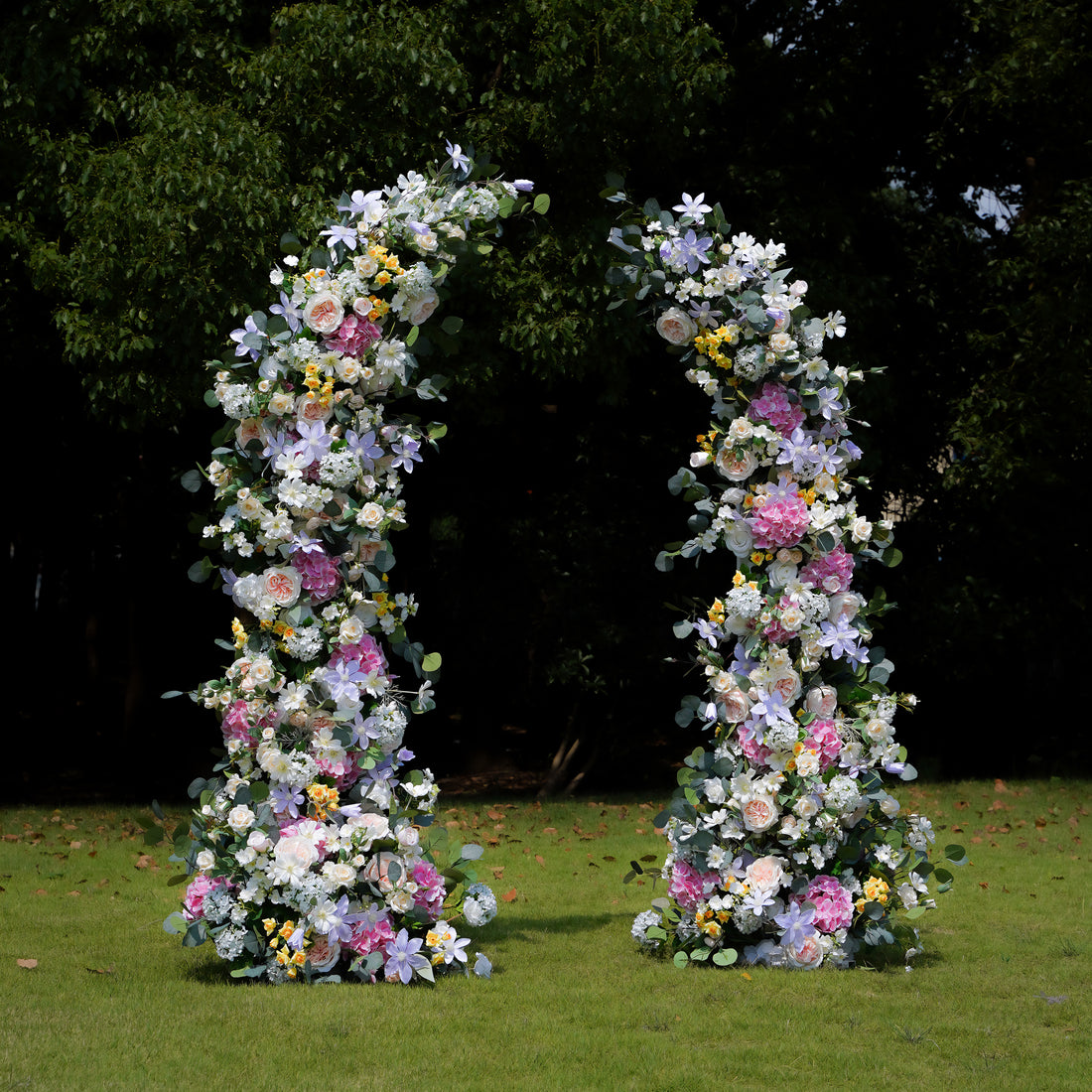 Nova Wedding Party Background Floral Arch Decoration