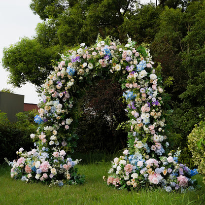 Halo  New Wedding Party Background Floral Arch Decoration Including Frame