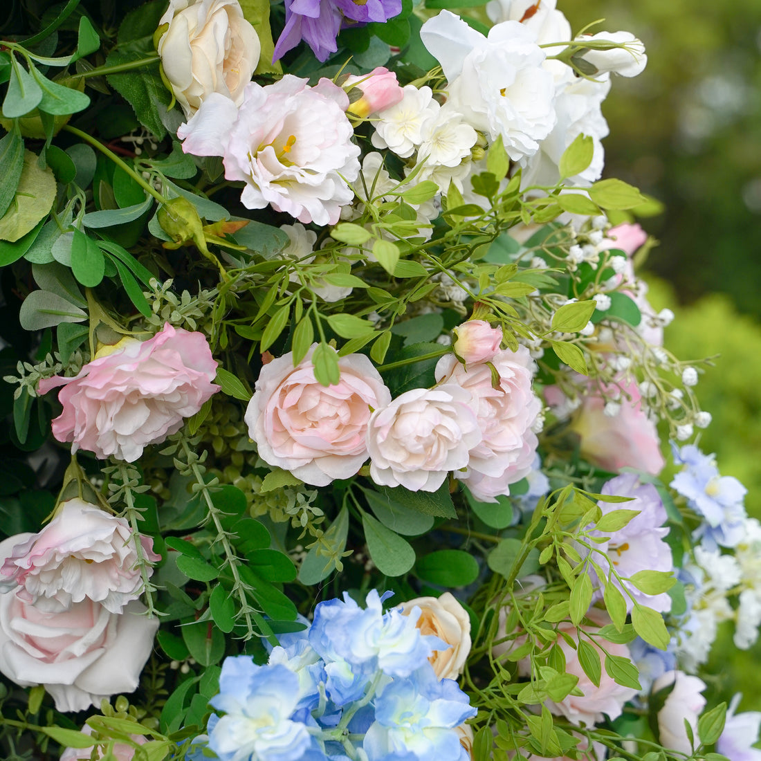 Halo  New Wedding Party Background Floral Arch Decoration Including Frame