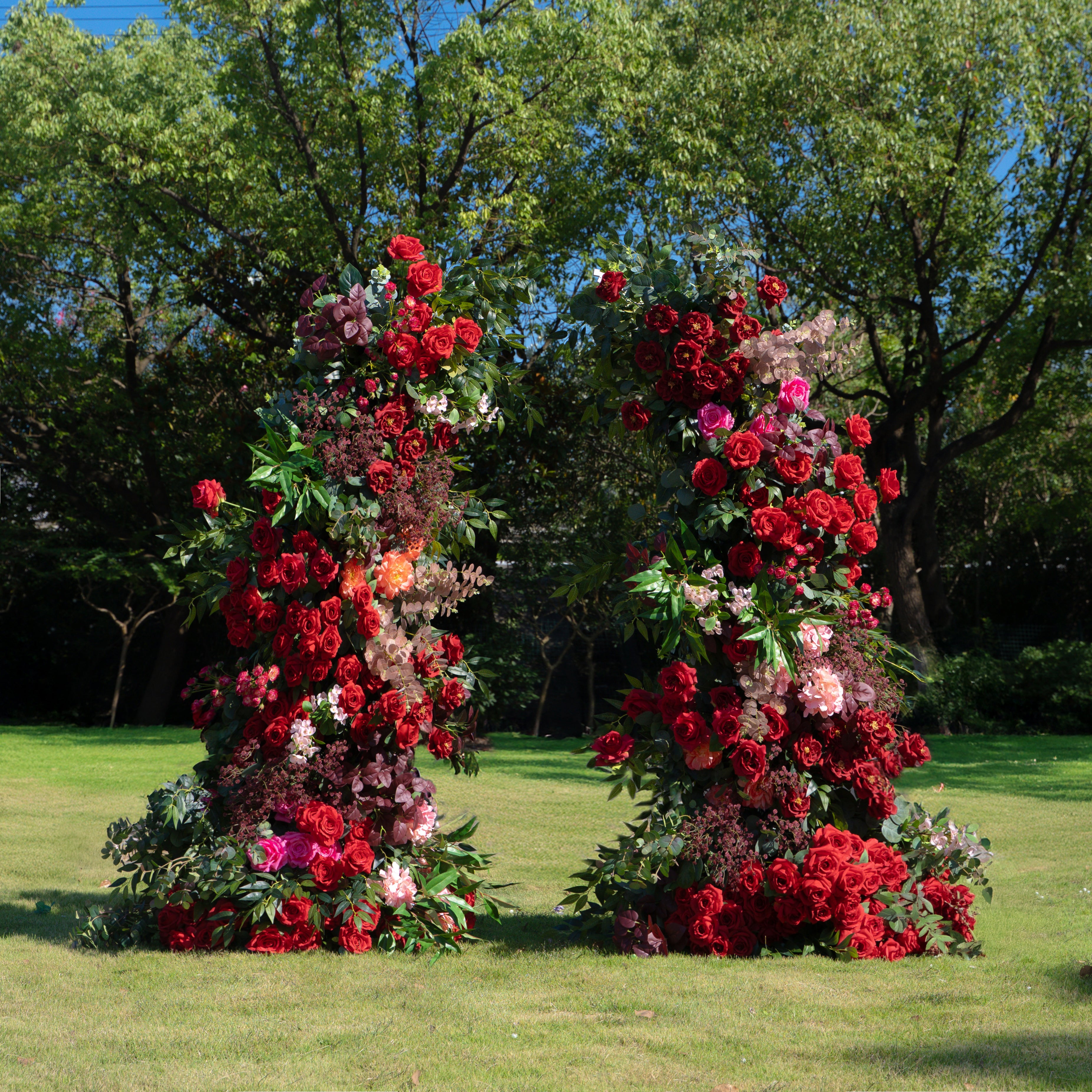 Blaze：Wedding Party Background Floral Arch Decoration Including Frame