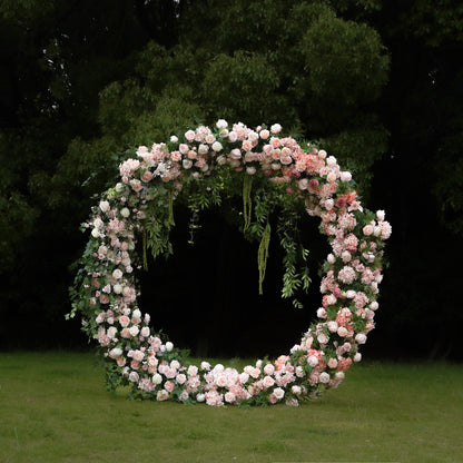 Amorose   New Wedding Party Background Floral Arch Decoration  Including Frame