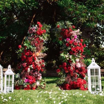 Blaze：Wedding Party Background Floral Arch Decoration Including Frame