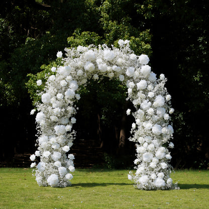 Cloud Wedding Party Background Floral Arch Decoration Including Frame