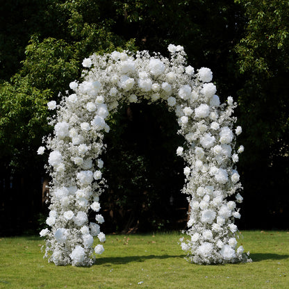 Cloud Wedding Party Background Floral Arch Decoration Including Frame