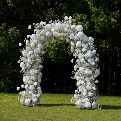 Cloud Wedding Party Background Floral Arch Decoration Including Frame