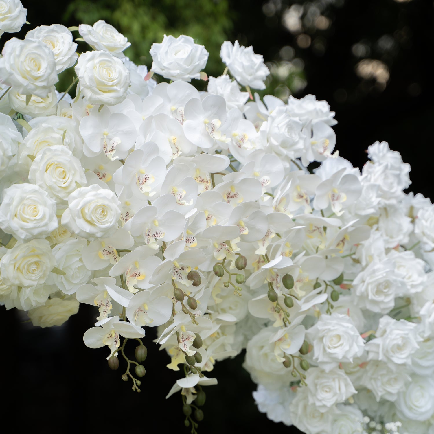 Cirrus: Wedding Party Background Floral Arch Decoration
