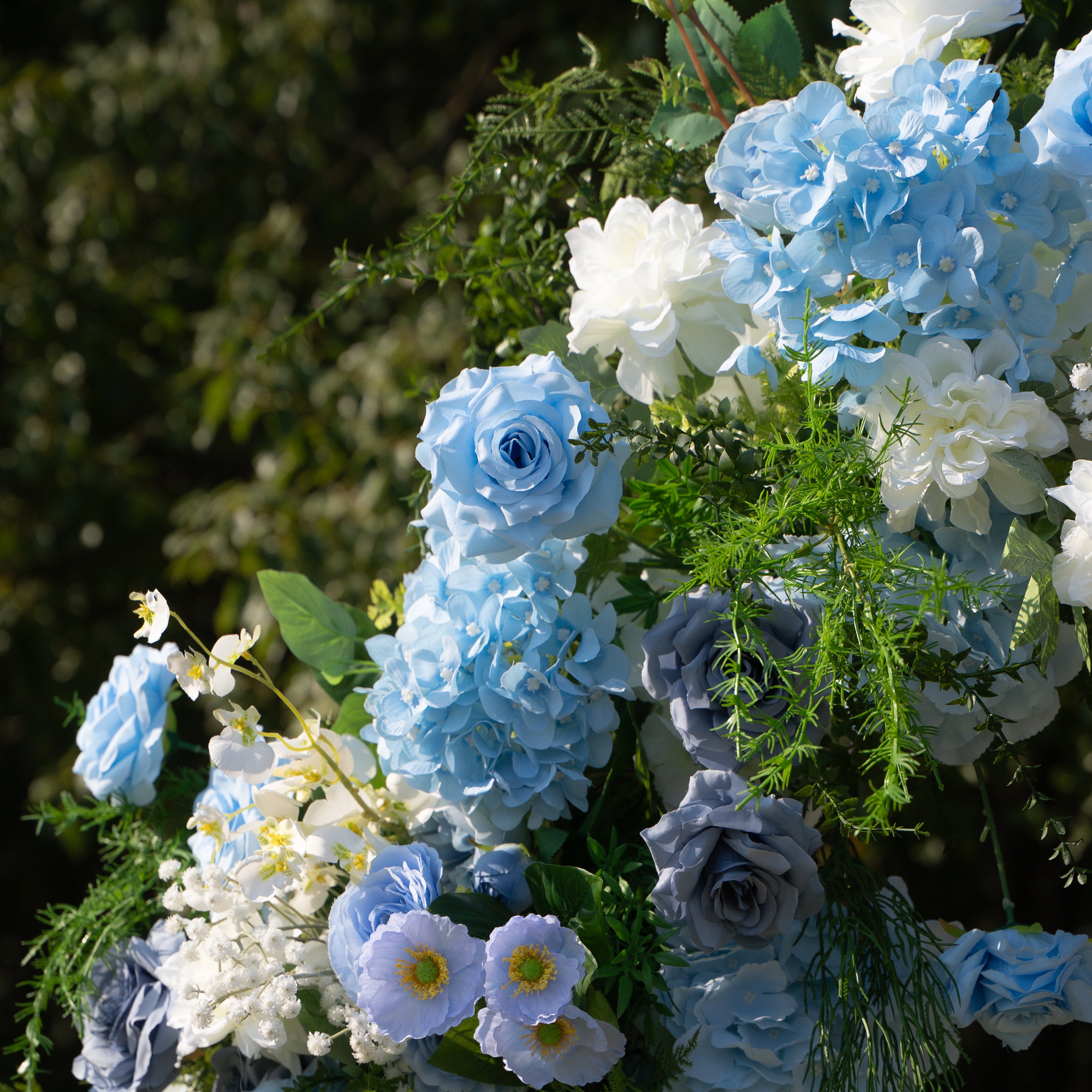 Elia Wedding Party Background Floral Arch Decoration Including Frame