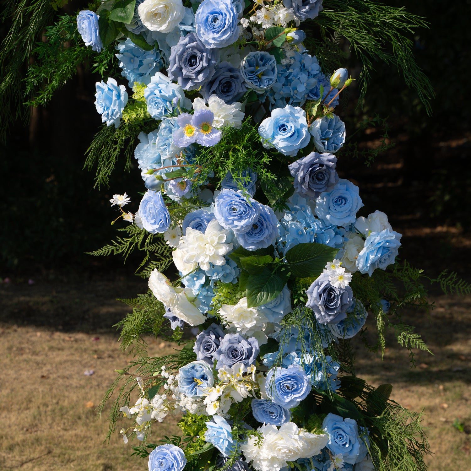 Elia Wedding Party Background Floral Arch Decoration Including Frame