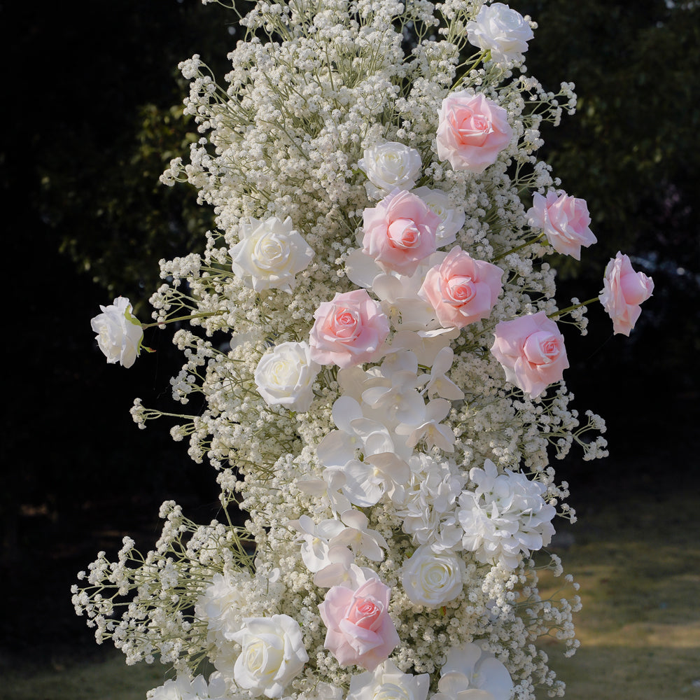 Dove Wedding Party Background Floral Arch Decoration Including Frame