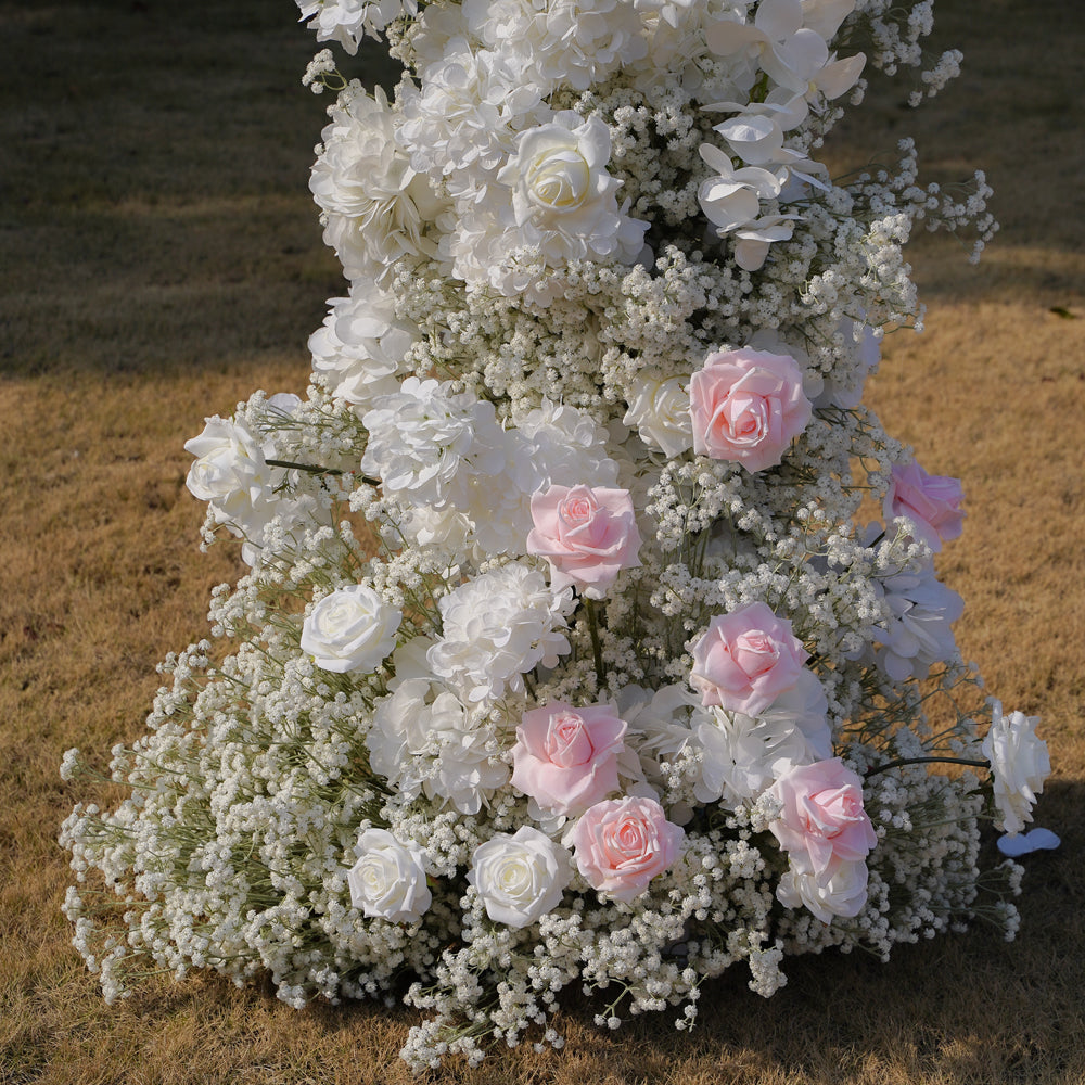 Dove Wedding Party Background Floral Arch Decoration Including Frame