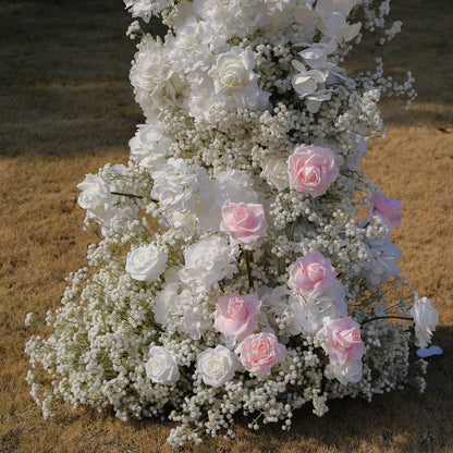Dove Wedding Party Background Floral Arch Decoration Including Frame