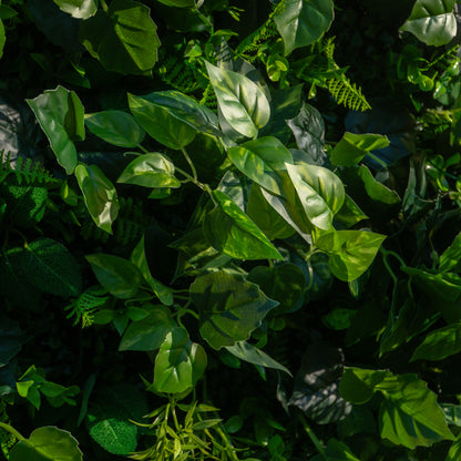 Greenery:3D Fabric Artificial rolling up curtain flower wall 8ft x 8ft for weddings and events decoration (Ready to Ship USA only)