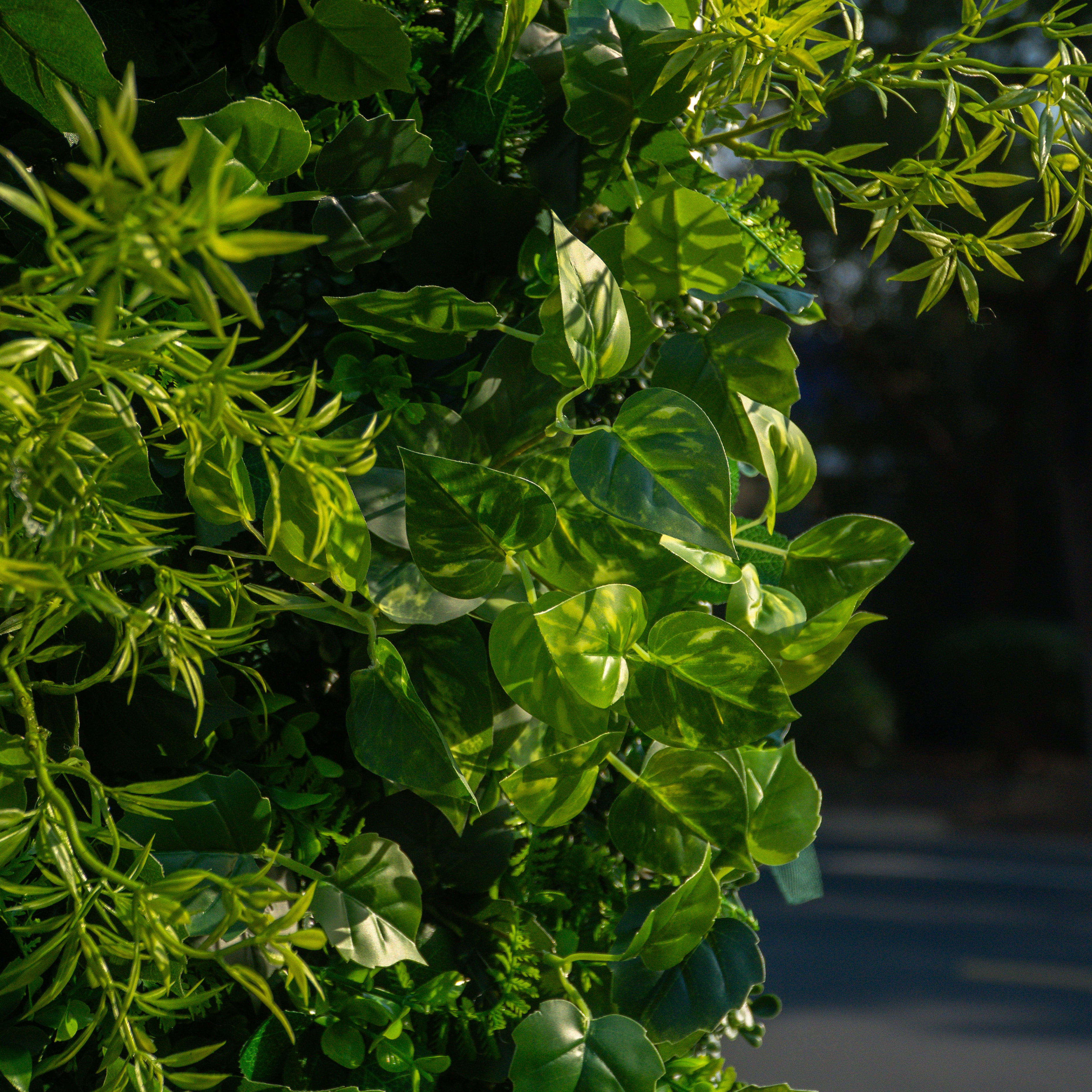 Greenery:3D Fabric Artificial rolling up curtain flower wall 8ft x 8ft for weddings and events decoration (Ready to Ship USA only)