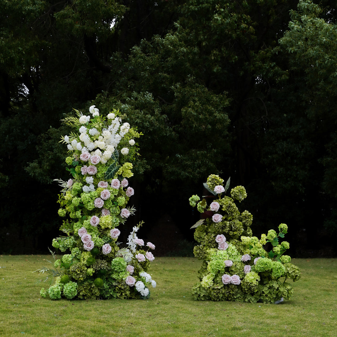 Mint：Wedding Party Background Floral Arch Decoration Including Frame