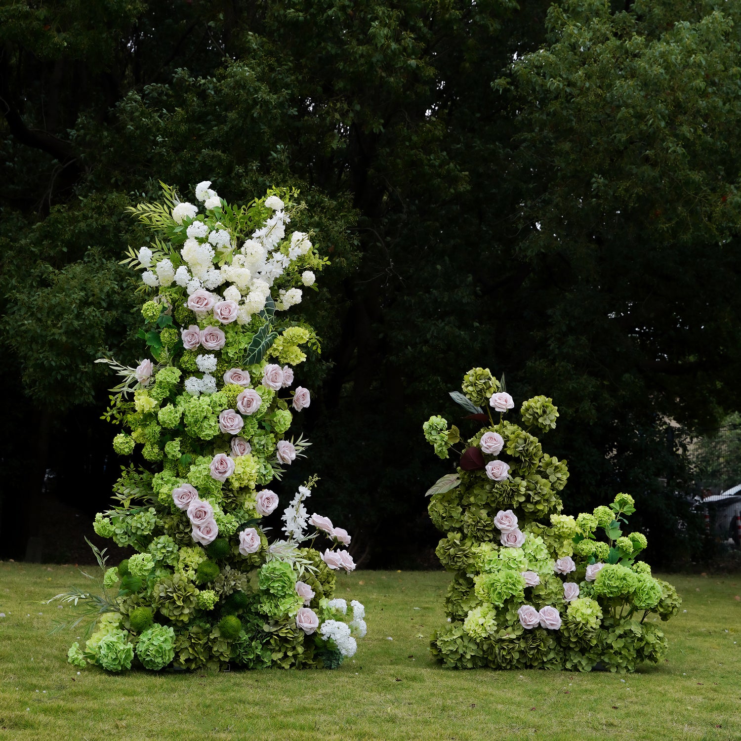 Mint：Wedding Party Background Floral Arch Decoration Including Frame