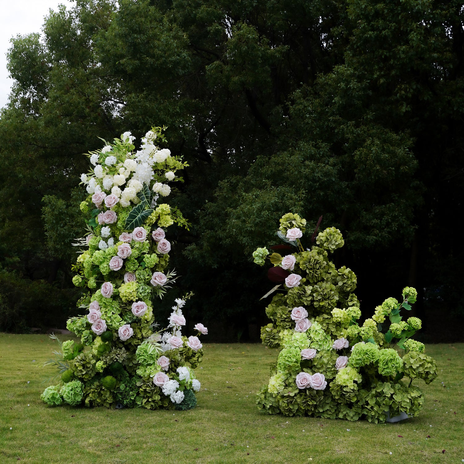 Mint：Wedding Party Background Floral Arch Decoration Including Frame
