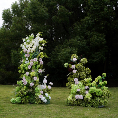 Mint：Wedding Party Background Floral Arch Decoration Including Frame