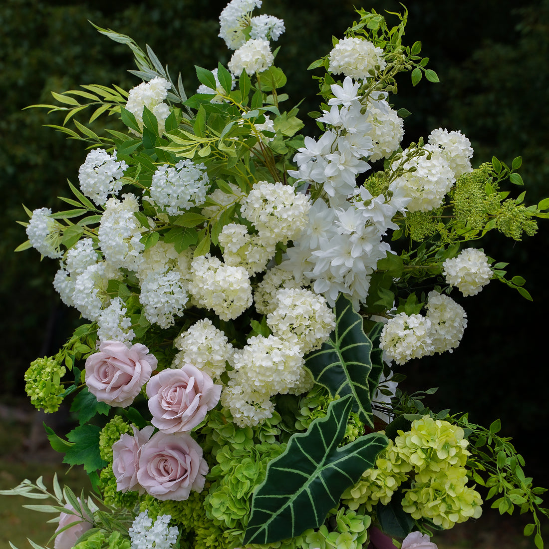 Mint：Wedding Party Background Floral Arch Decoration Including Frame
