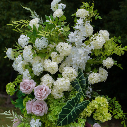 Mint：Wedding Party Background Floral Arch Decoration Including Frame
