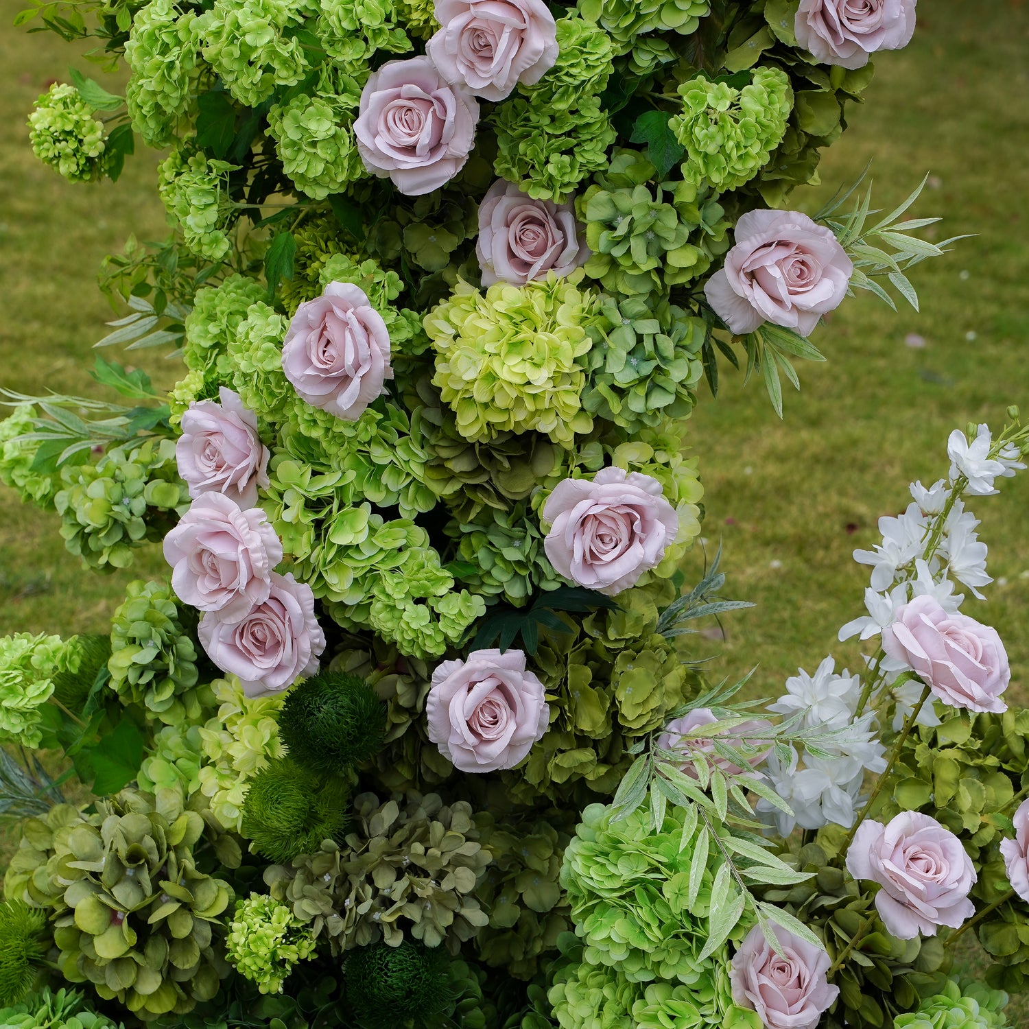 Mint：Wedding Party Background Floral Arch Decoration Including Frame