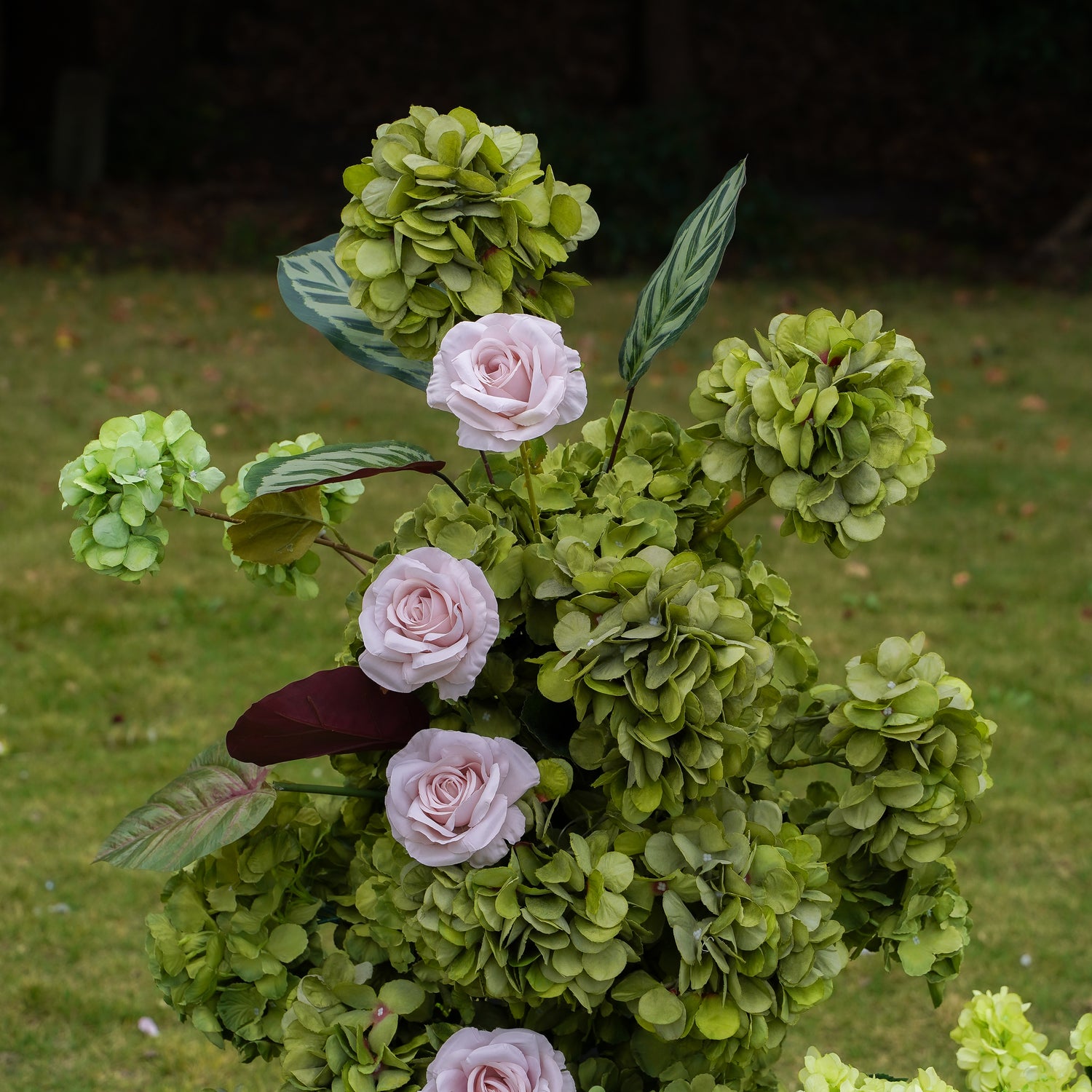 Mint：Wedding Party Background Floral Arch Decoration Including Frame