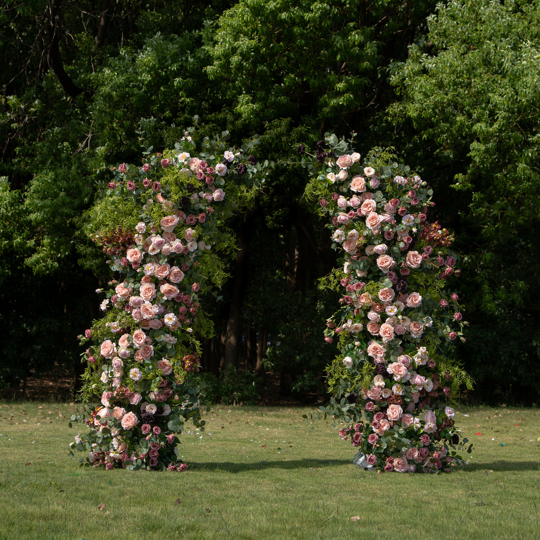 Grove：Wedding Party Background Floral Arch Decoration Including Frame