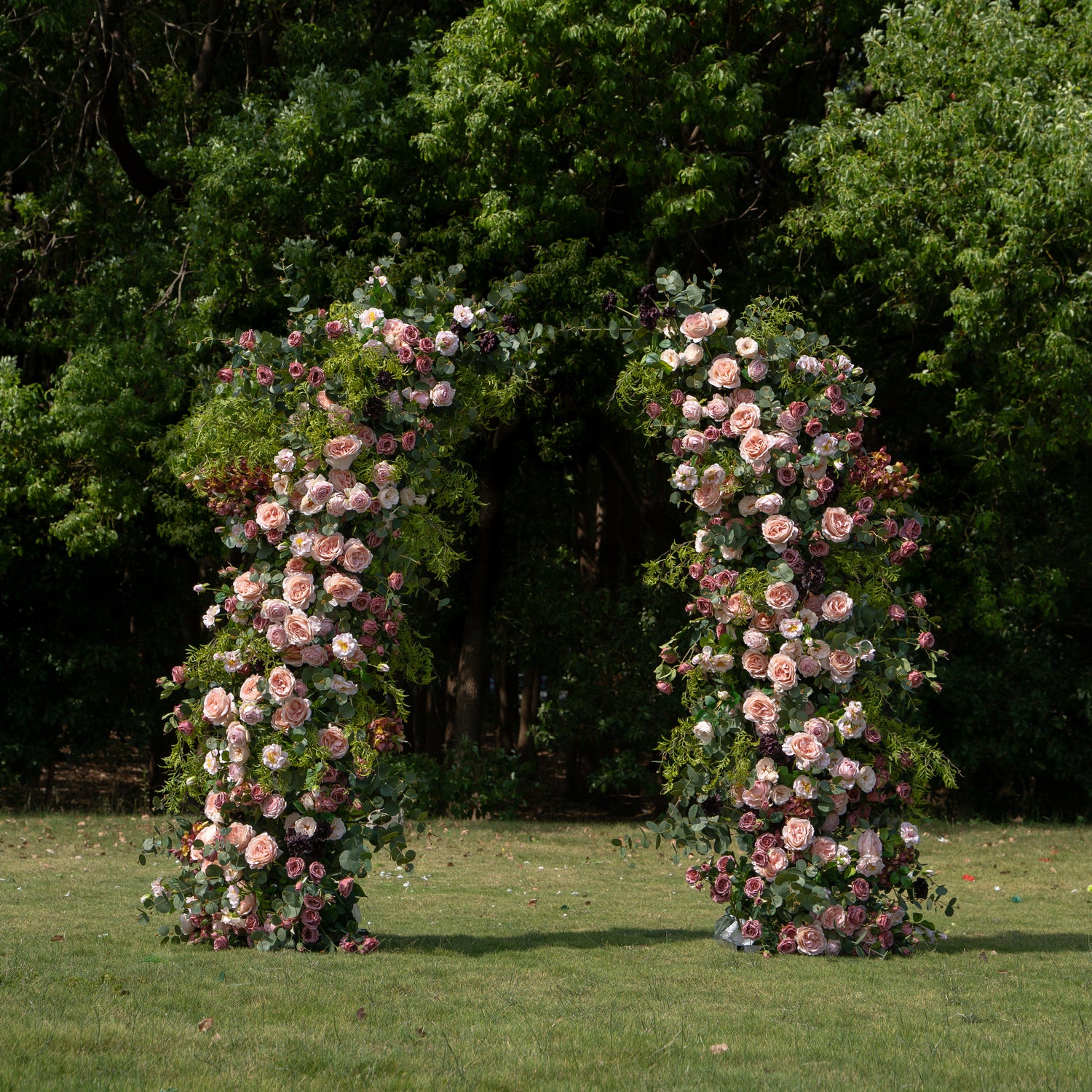 Grove：Wedding Party Background Floral Arch Decoration Including Frame