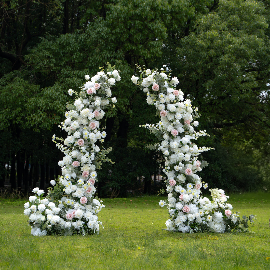 Pure : New Wedding Party Background Floral Arch Decoration  Including Frame
