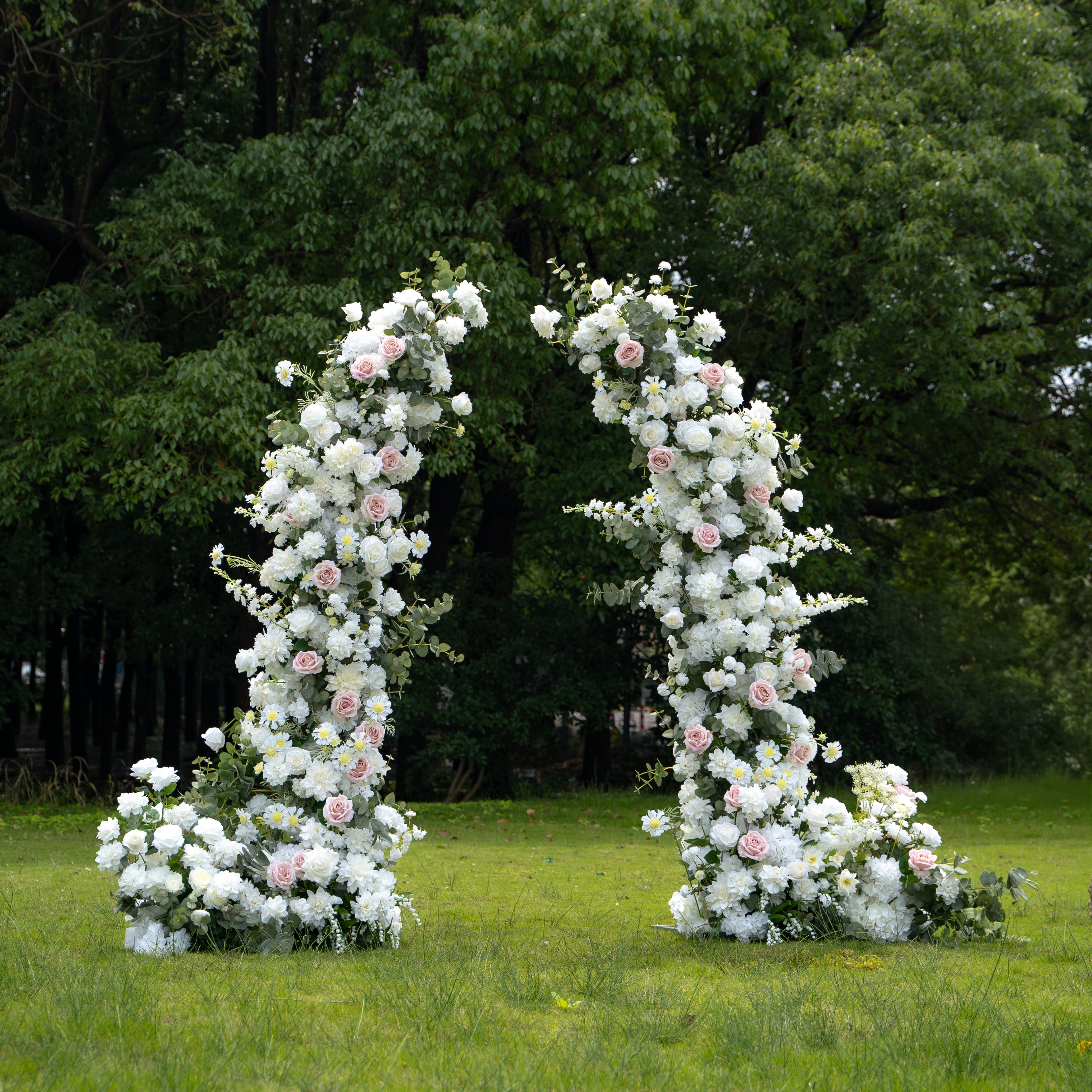 Pure : New Wedding Party Background Floral Arch Decoration  Including Frame