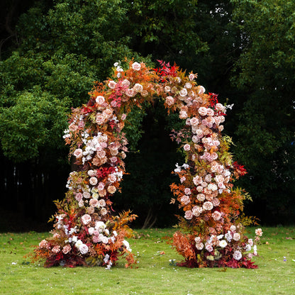 Maple  New Wedding Party Background Floral Arch Decoration Including Frame