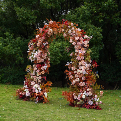 Maple  New Wedding Party Background Floral Arch Decoration Including Frame