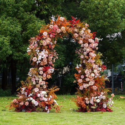 Maple  New Wedding Party Background Floral Arch Decoration Including Frame