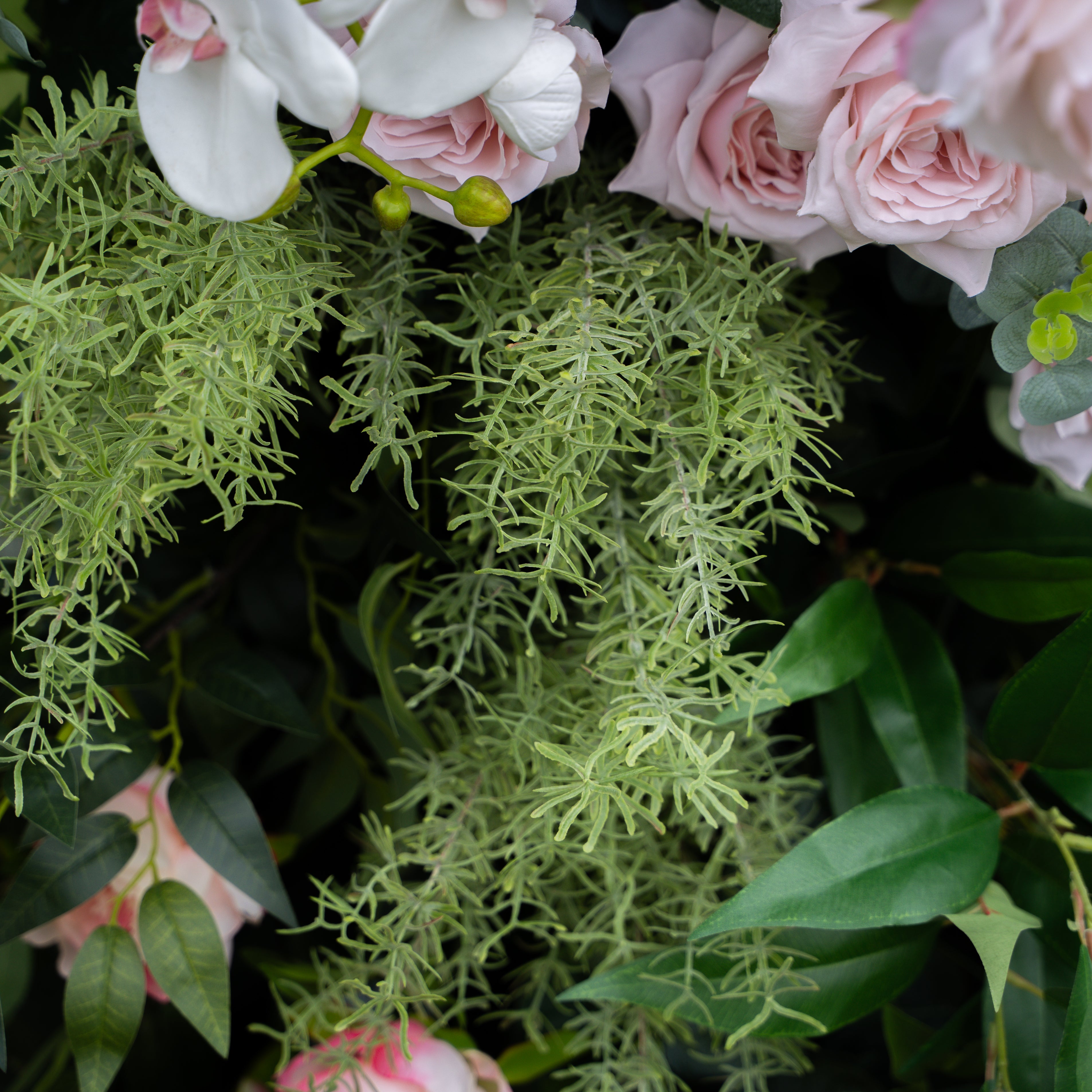 Swift：Wedding Party Background Floral Arch Decoration (Including Frame)