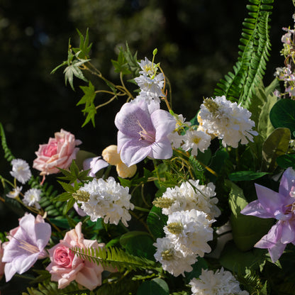 Lym ：2026 New Designed Wedding Party Background Floral Arch Decoration (Including Frame)