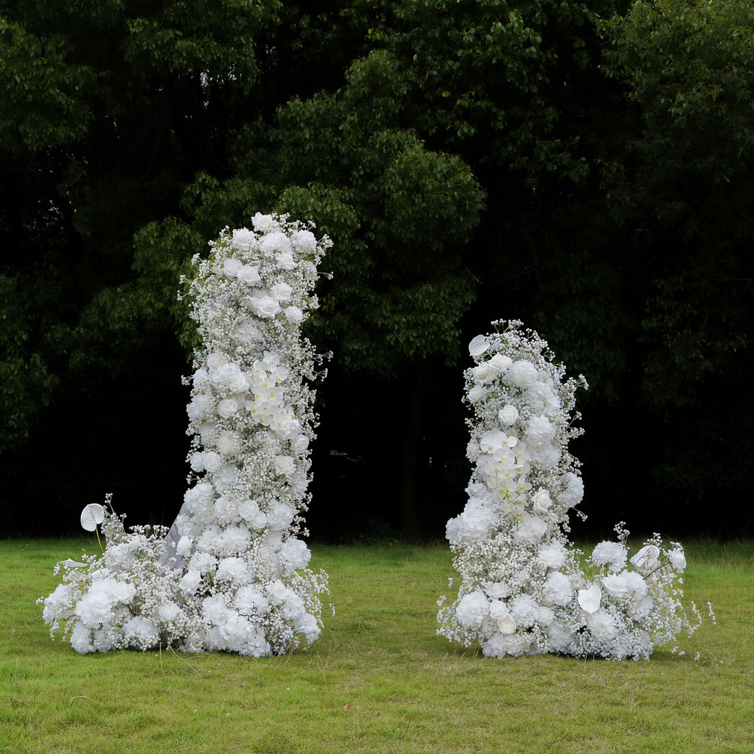 Frostbud :New Wedding Party Background Floral Arch Decoration Including Frame