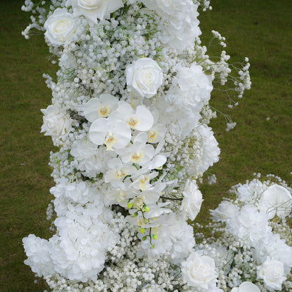 Frostbud :New Wedding Party Background Floral Arch Decoration Including Frame