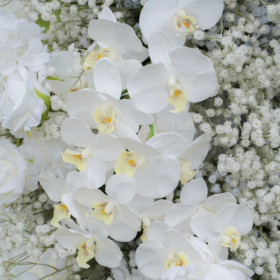 Frostbud :New Wedding Party Background Floral Arch Decoration Including Frame