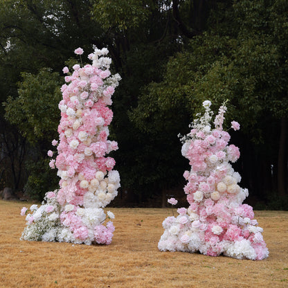 Pinkbliss:  New Wedding Party Background Floral Arch Decoration Including Frame