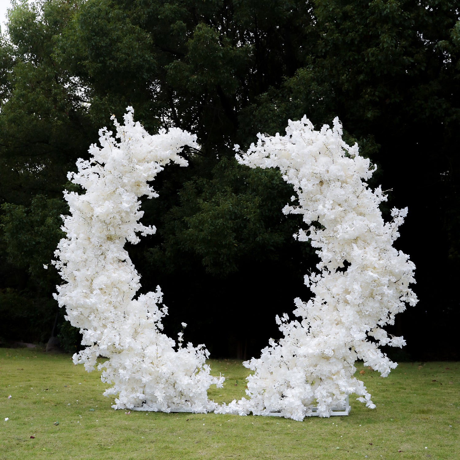 Vow:New Wedding Party Background Floral Arch Decoration Including Frame