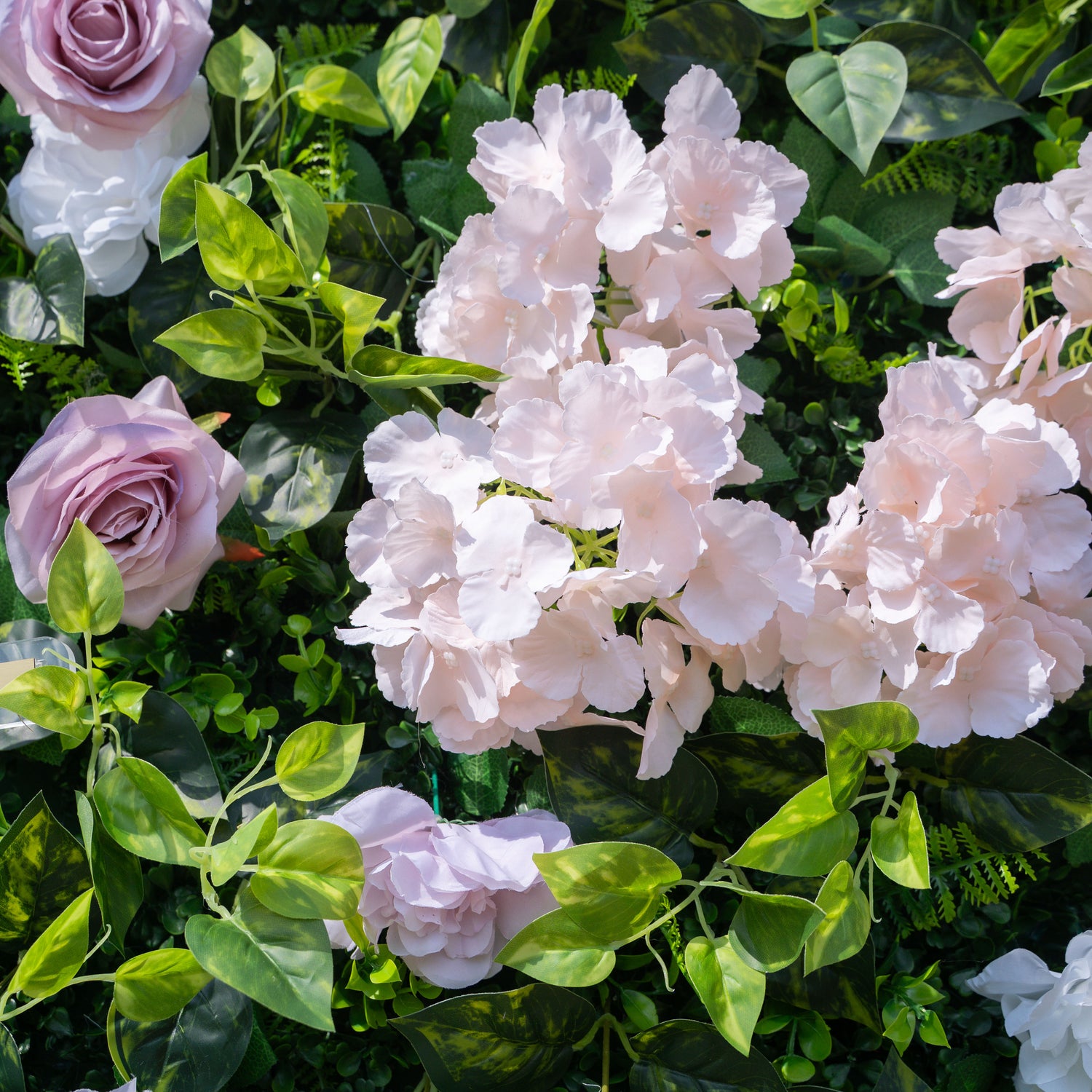 Memphis: 3D Fabric Artificial rolling up curtain flower wall 8ftx8ft for weddings and events decoration  (Ready to Ship USA only)