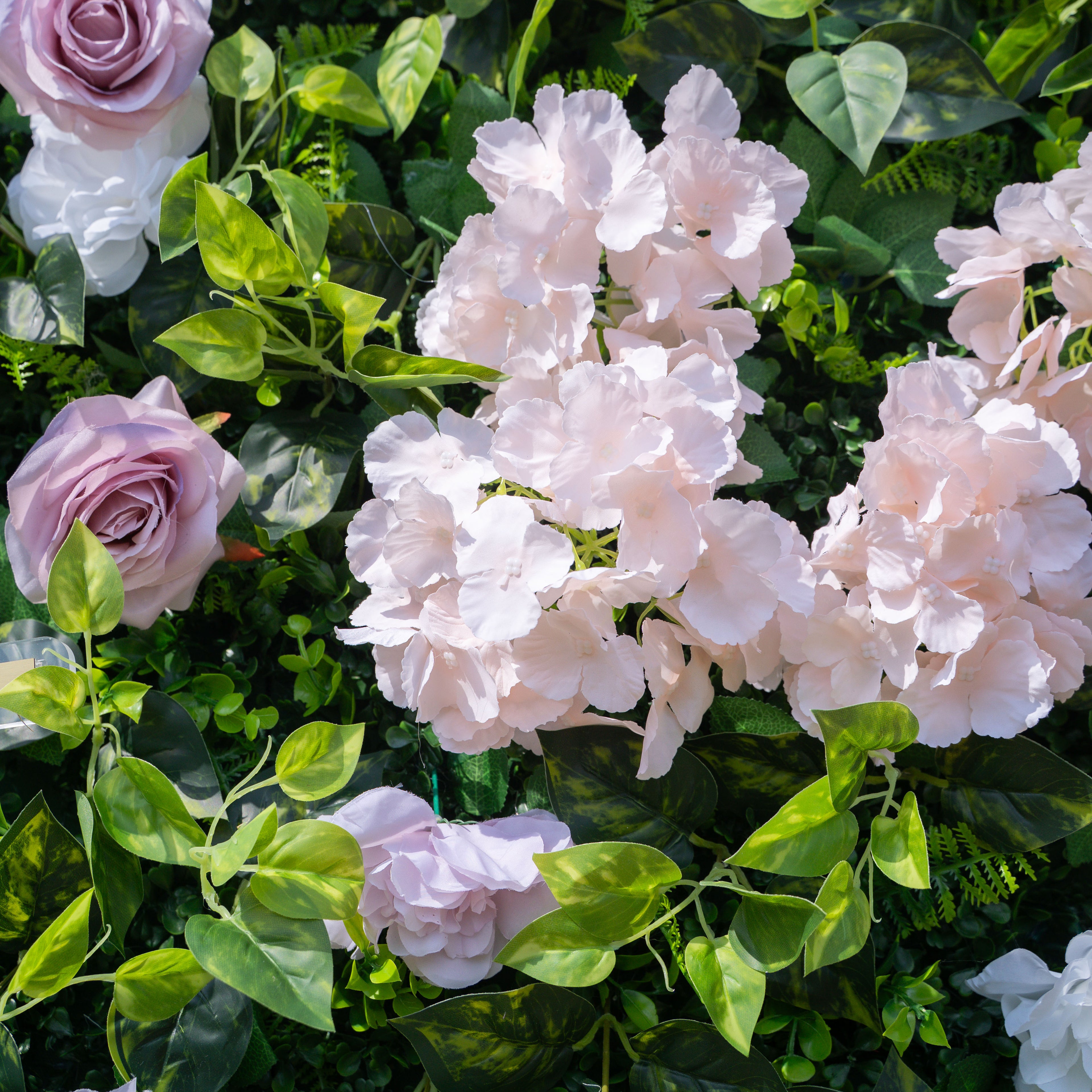 Memphis: 3D Fabric Artificial rolling up curtain flower wall 8ftx8ft for weddings and events decoration  (Ready to Ship USA only)