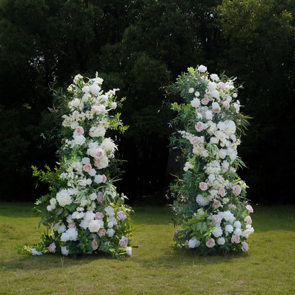 Natalie2025: New Wedding Party Background Floral Arch Decoration Including Frame