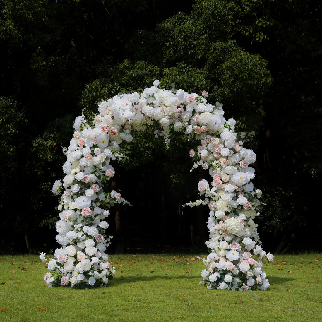 Whisper：Wedding Party Background Floral Arch Decoration Including Frame