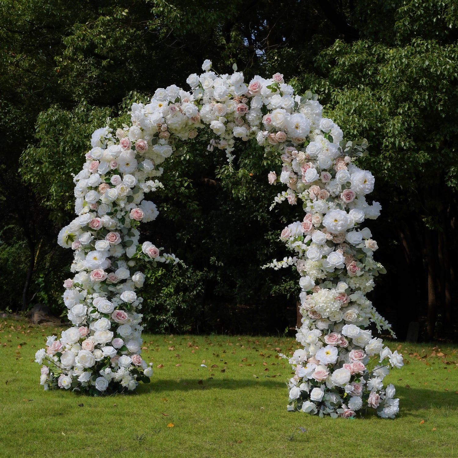 Whisper：Wedding Party Background Floral Arch Decoration Including Frame