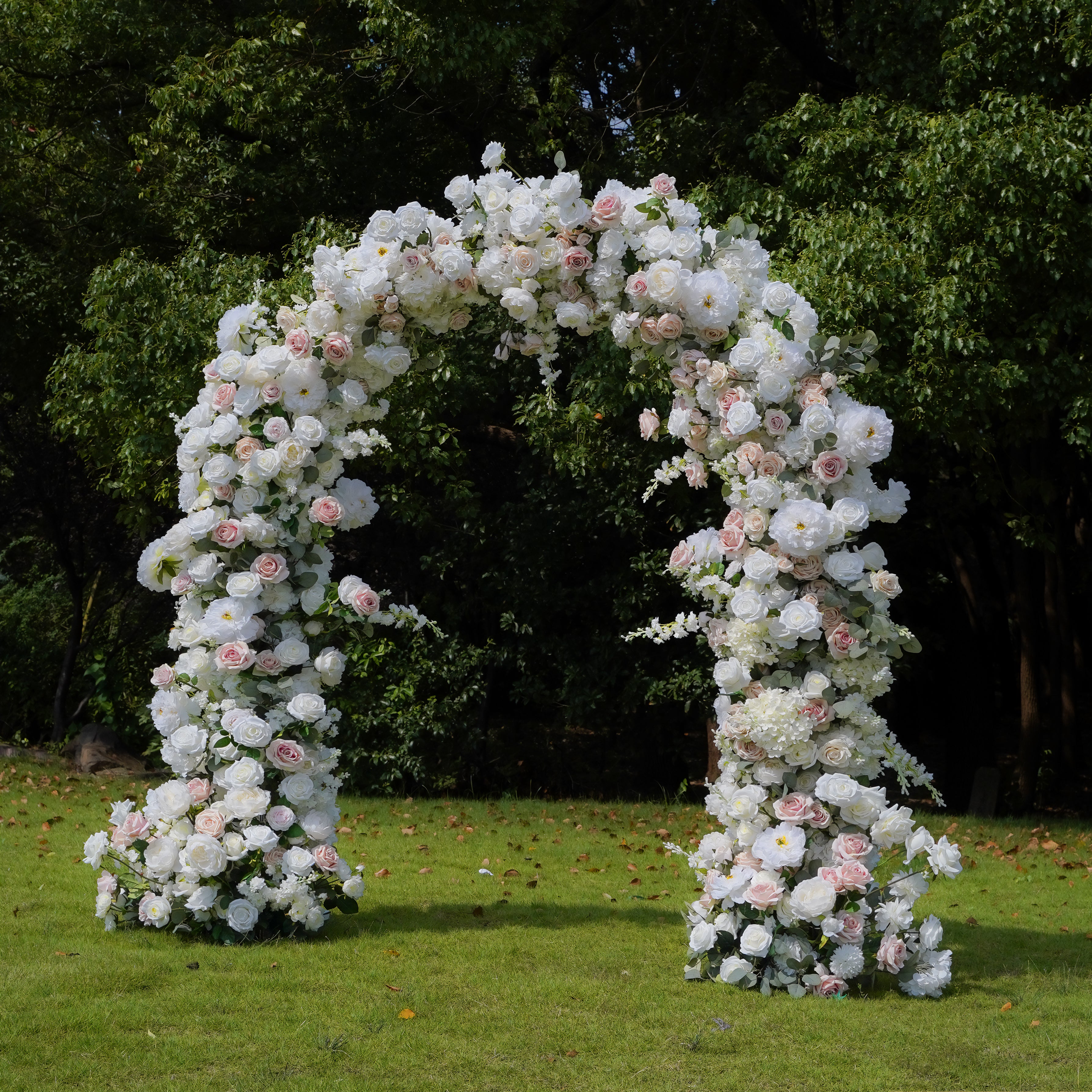 Whisper：Wedding Party Background Floral Arch Decoration Including Frame