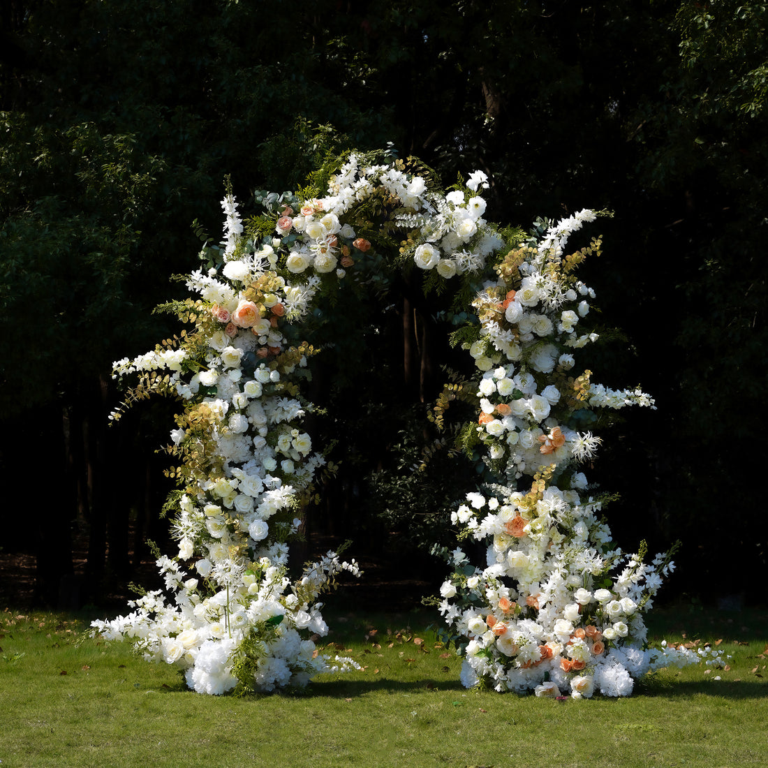 Verve：Wedding Party Background Floral Arch Decoration Including Frame