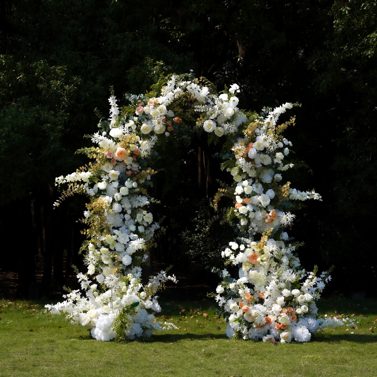 Verve：Wedding Party Background Floral Arch Decoration Including Frame