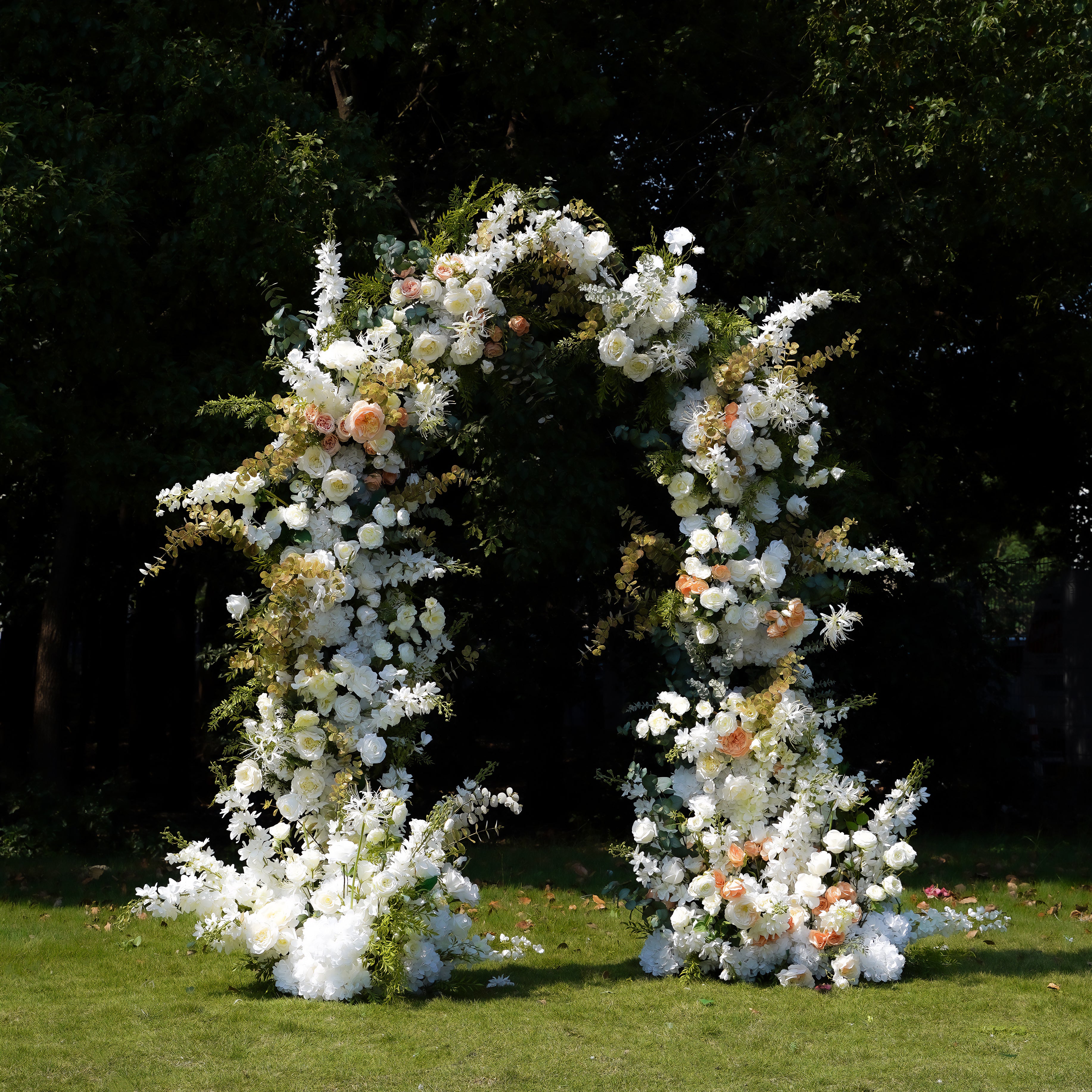 Verve：Wedding Party Background Floral Arch Decoration Including Frame